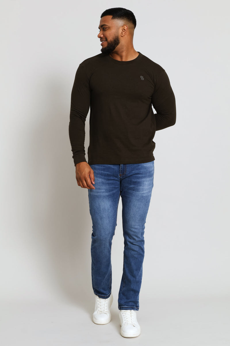 Long Sleeve Crew Tee - Fatigue