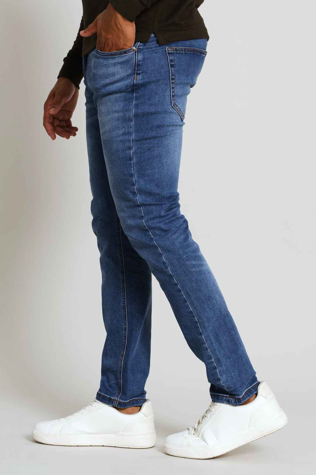 Mid Quartz Slim Fash Denim - Mid Denim
