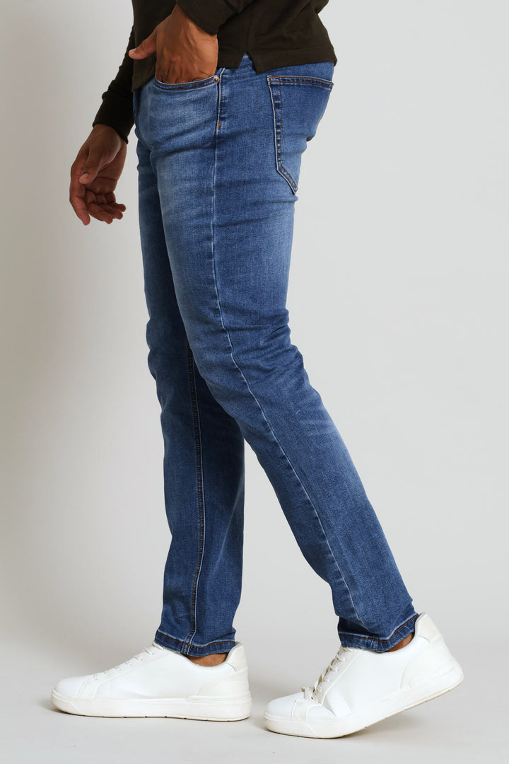 Mid Quartz Slim Fash Denim - Mid Denim