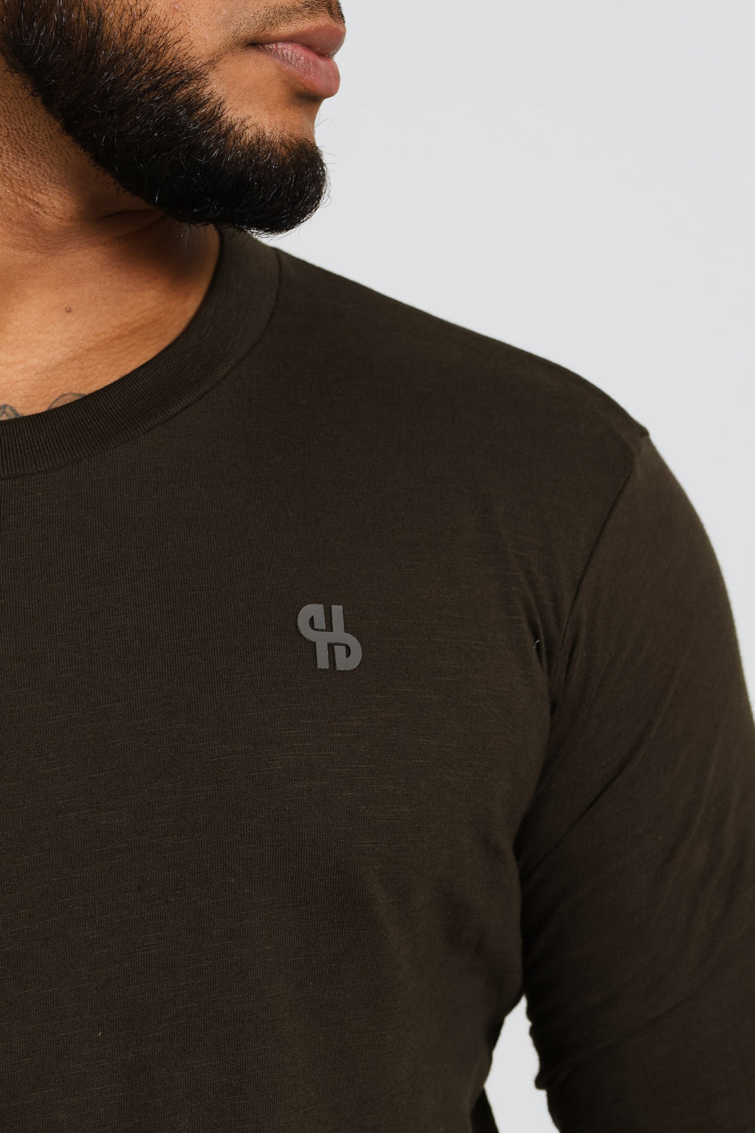 Long Sleeve Crew Tee - Fatigue