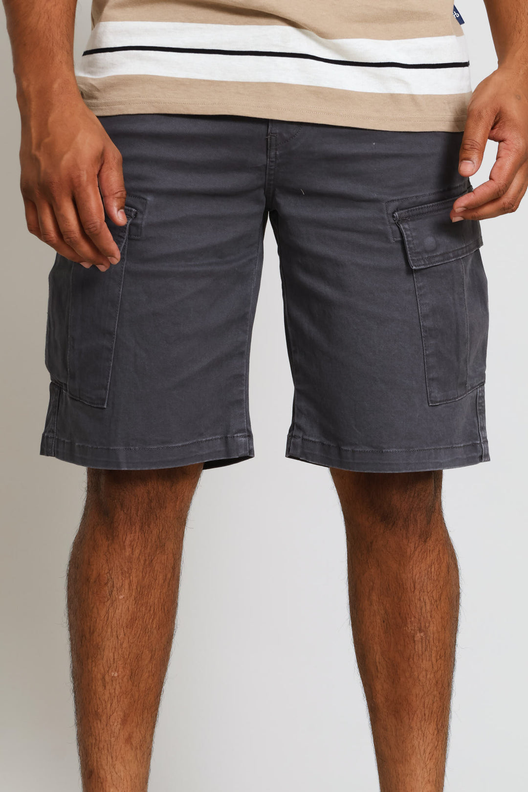 Cargo Packet Shorts - Charcoal