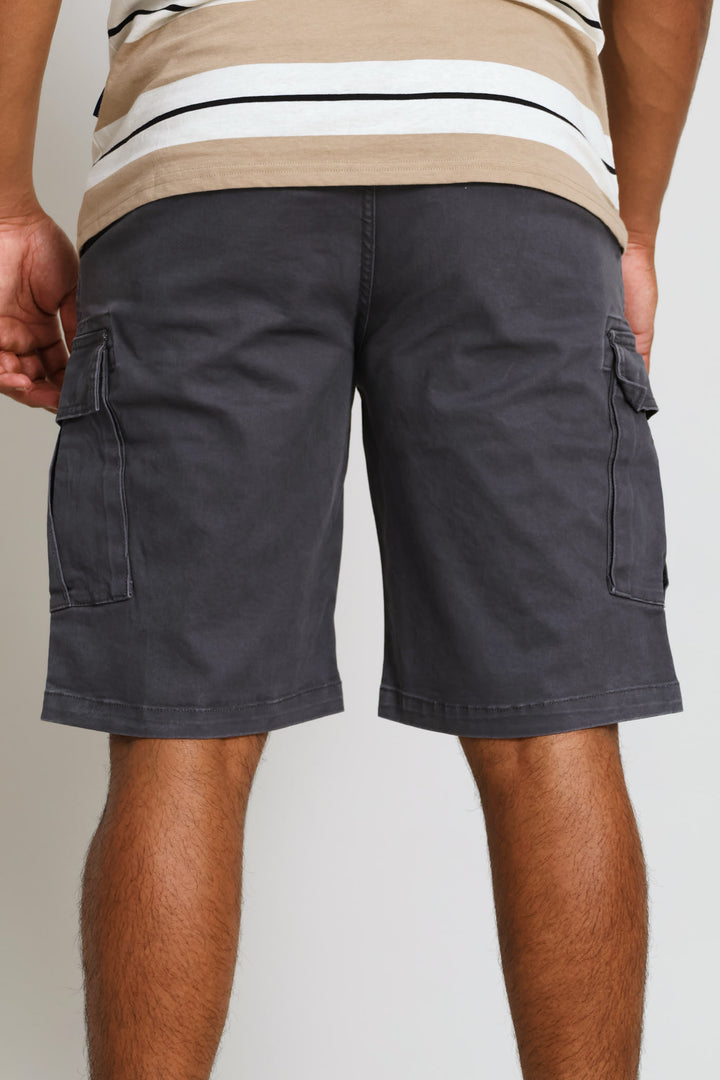 Cargo Packet Shorts - Charcoal
