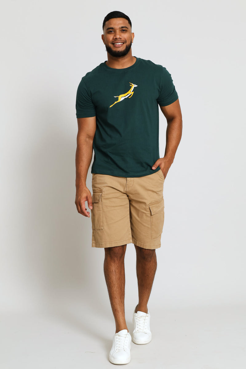 Springboks Bok Tee - Forest Green