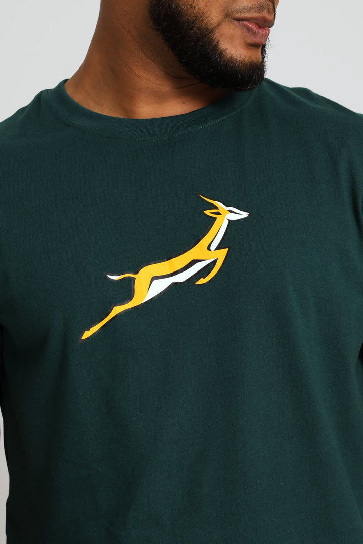 Springboks Bok Tee - Forest Green