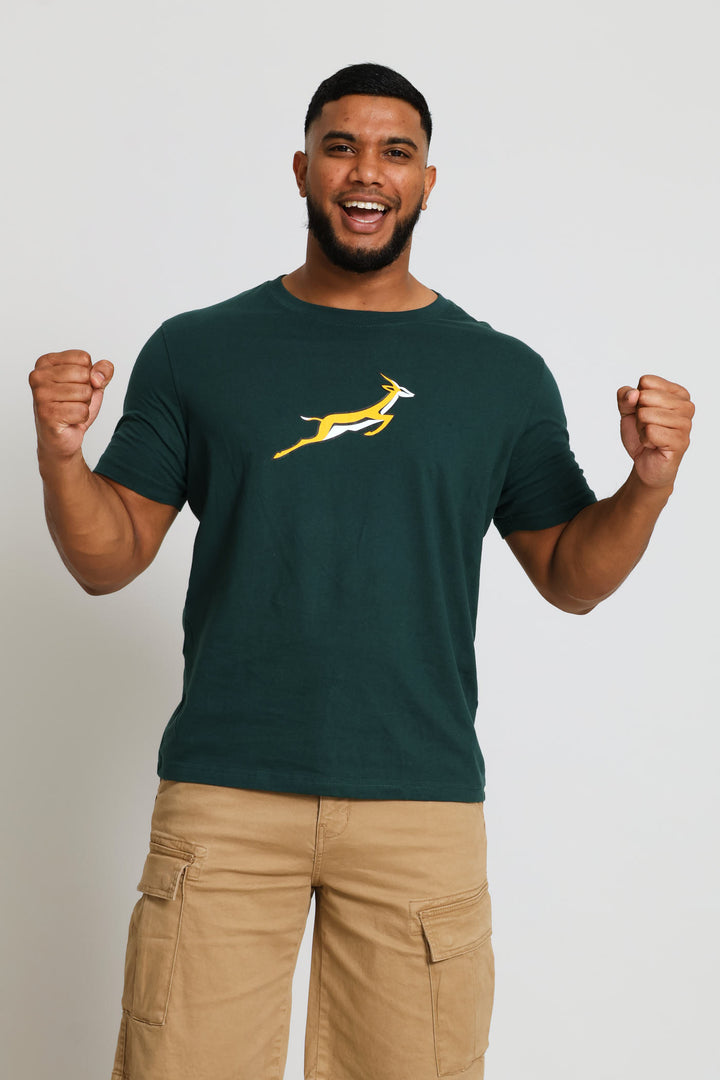 Springboks Bok Tee - Forest Green