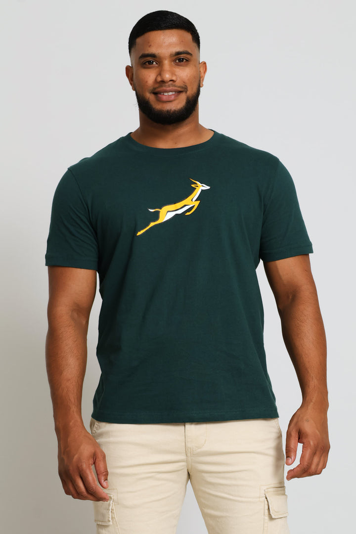 Springboks Bok Tee - Forest Green