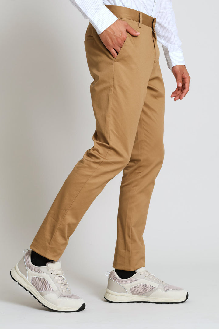 Slim Smart Chino - Camel
