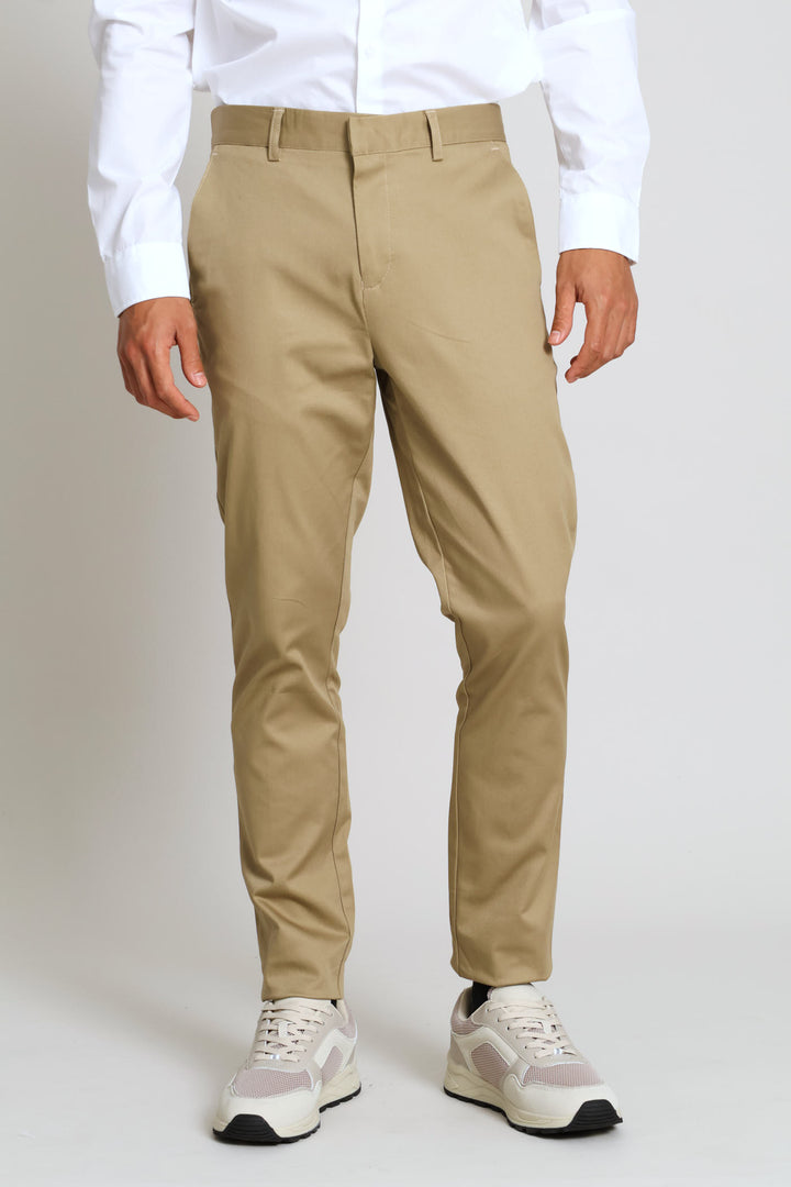 Slim Smart Chino - Stone