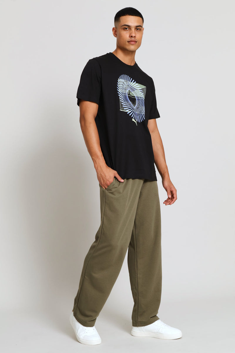 Essential No.1 Relaxed Pants - Green