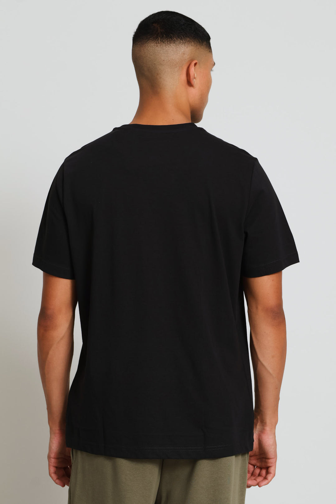 Graphic Circular Tee - Black