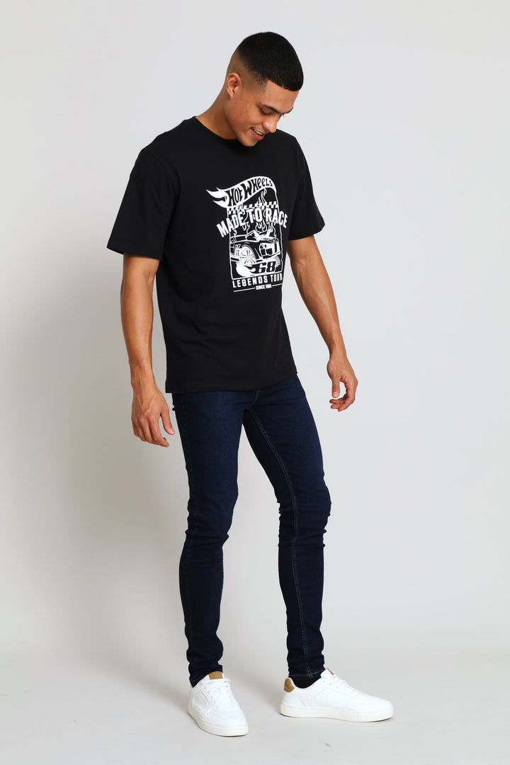 Hot Wheels Tee - Black