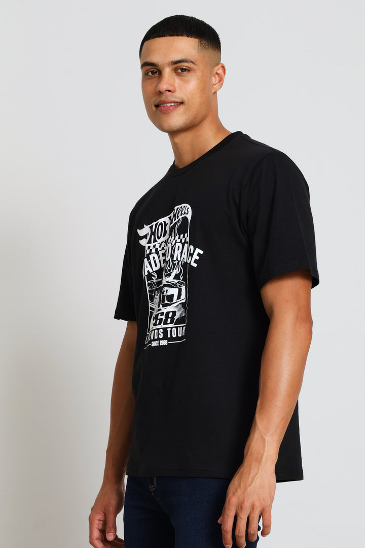Hot Wheels Tee - Black
