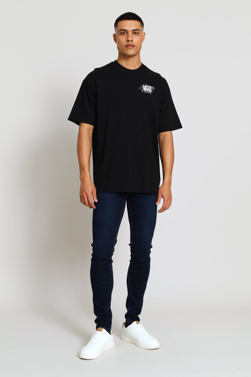 Awaken Tiger Short Sleeve Tee - Black