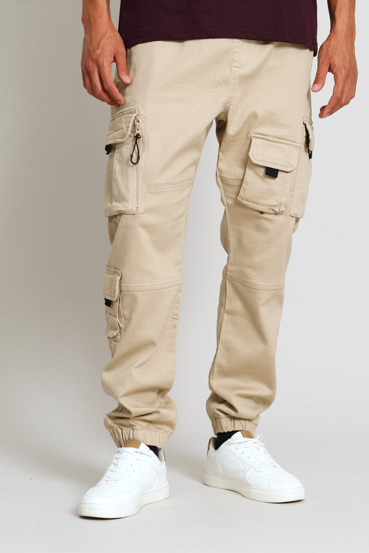 Knit Jogger - Stone