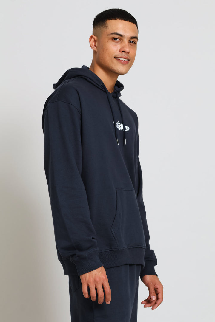 Fineline Hoodie - Navy