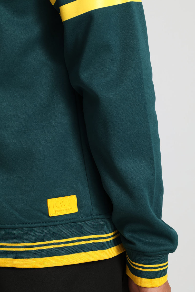 Formation Quarter Zip Tracktop - Emerald