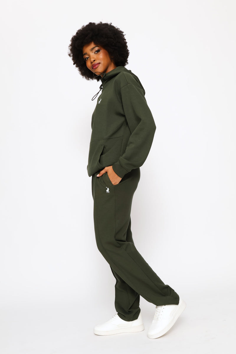 Robyn Track Pant - Olive