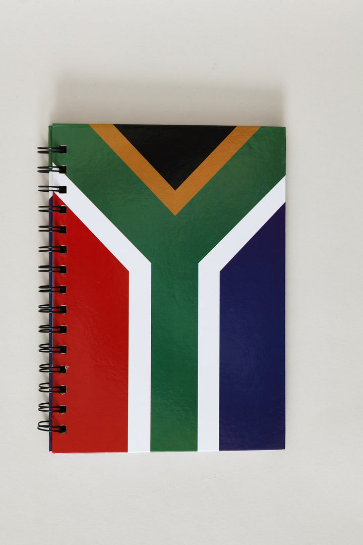 SA Flag Print 80 Page Ringbinder Notebook