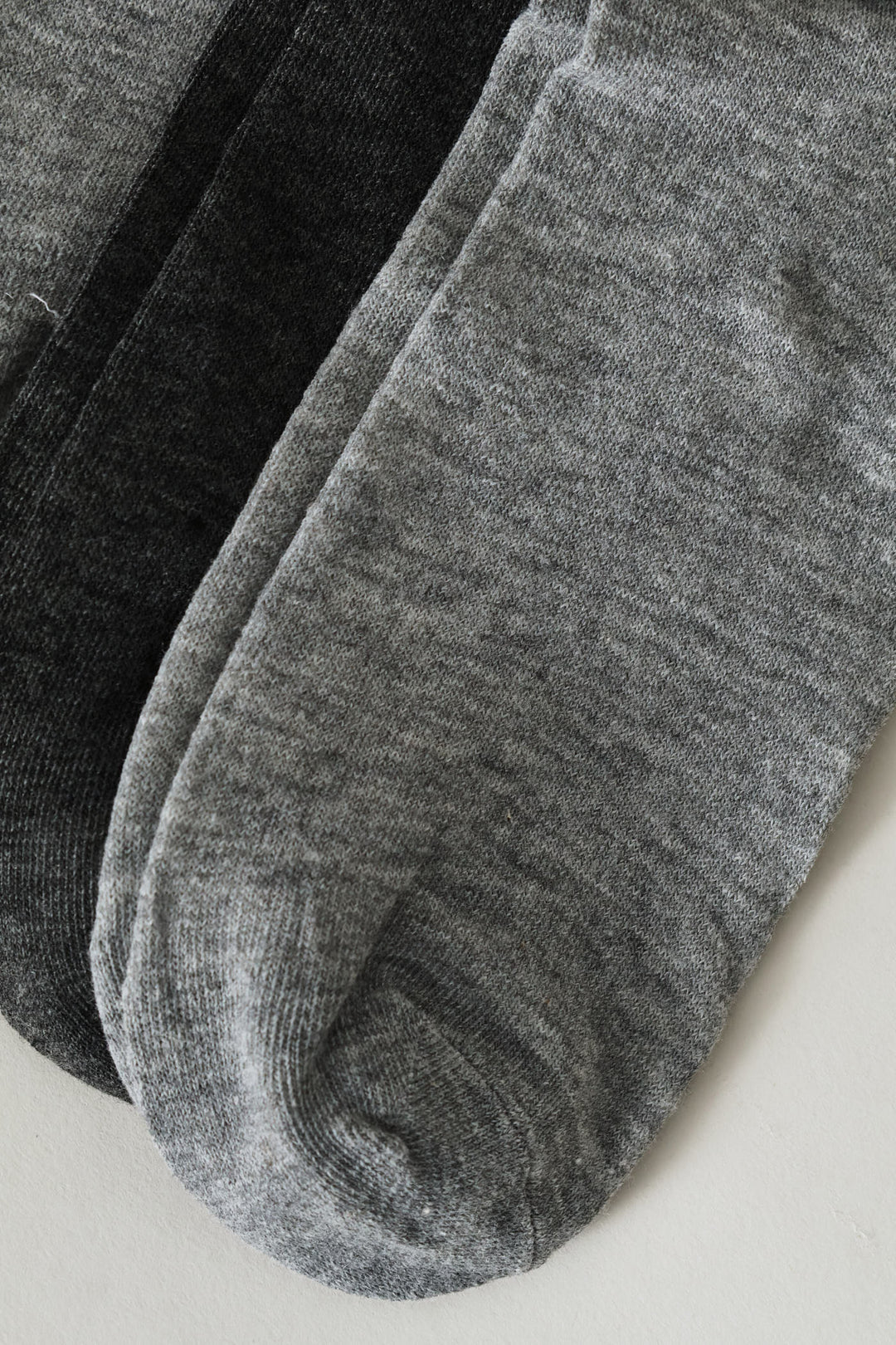 5 Pack Anklet Socks - Grey Melange