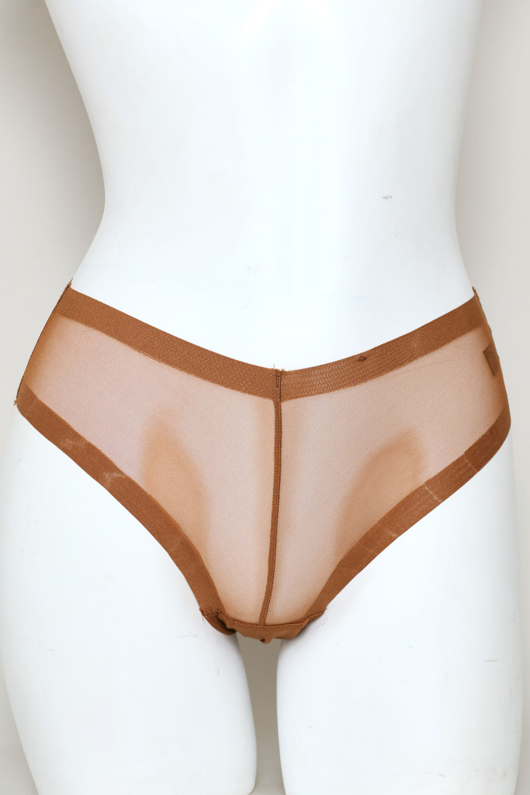 2 Pack Brief Panties - Mocha/Black