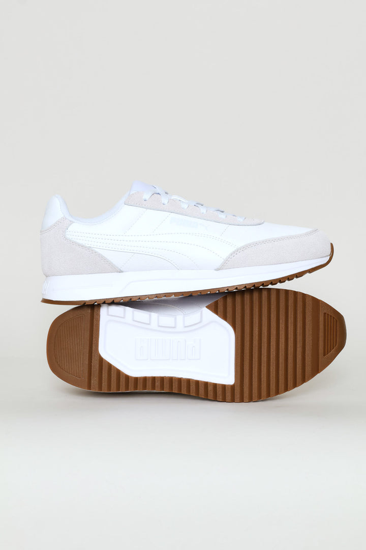 R78 Lightwind Sl Retro Sneaker - White