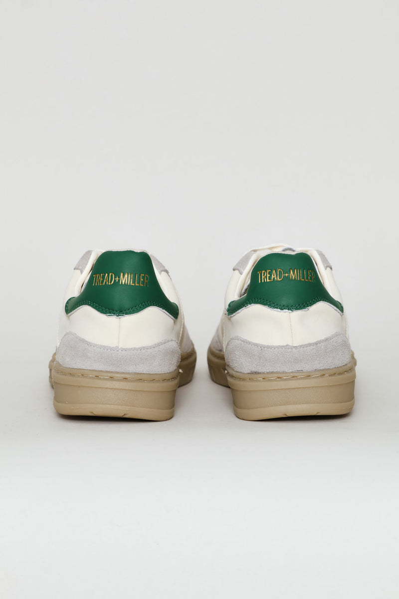 Leather Court Sneaker - Off White