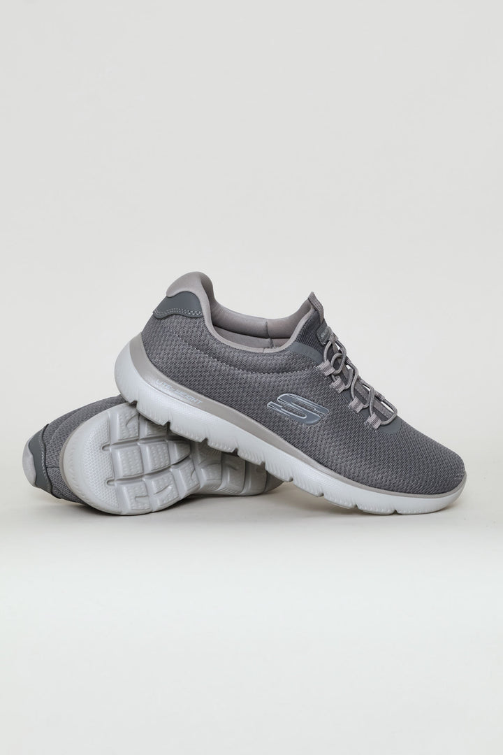 Summits Knit Trainer - Grey