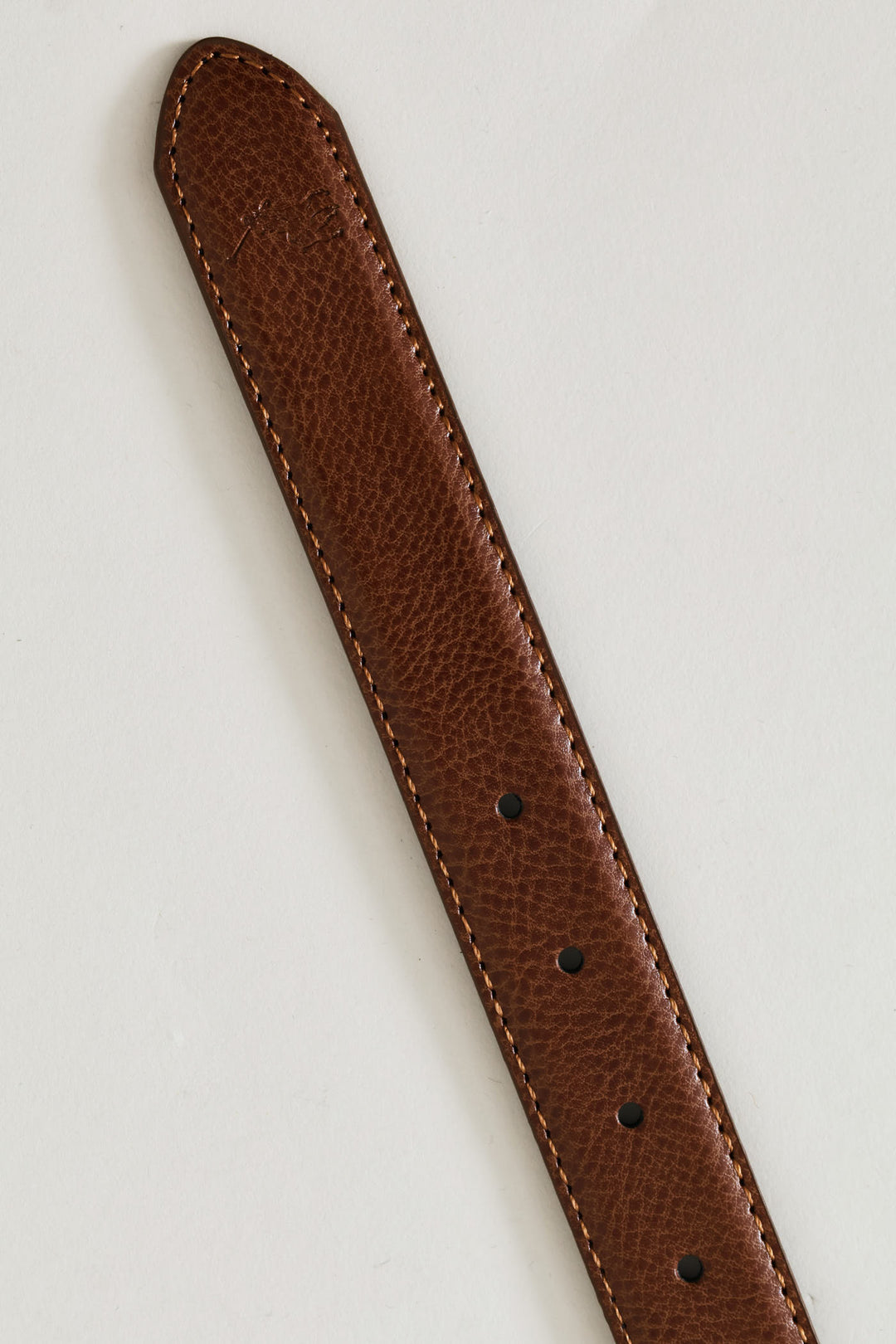 Rose 3cm Leather Belt - Tan
