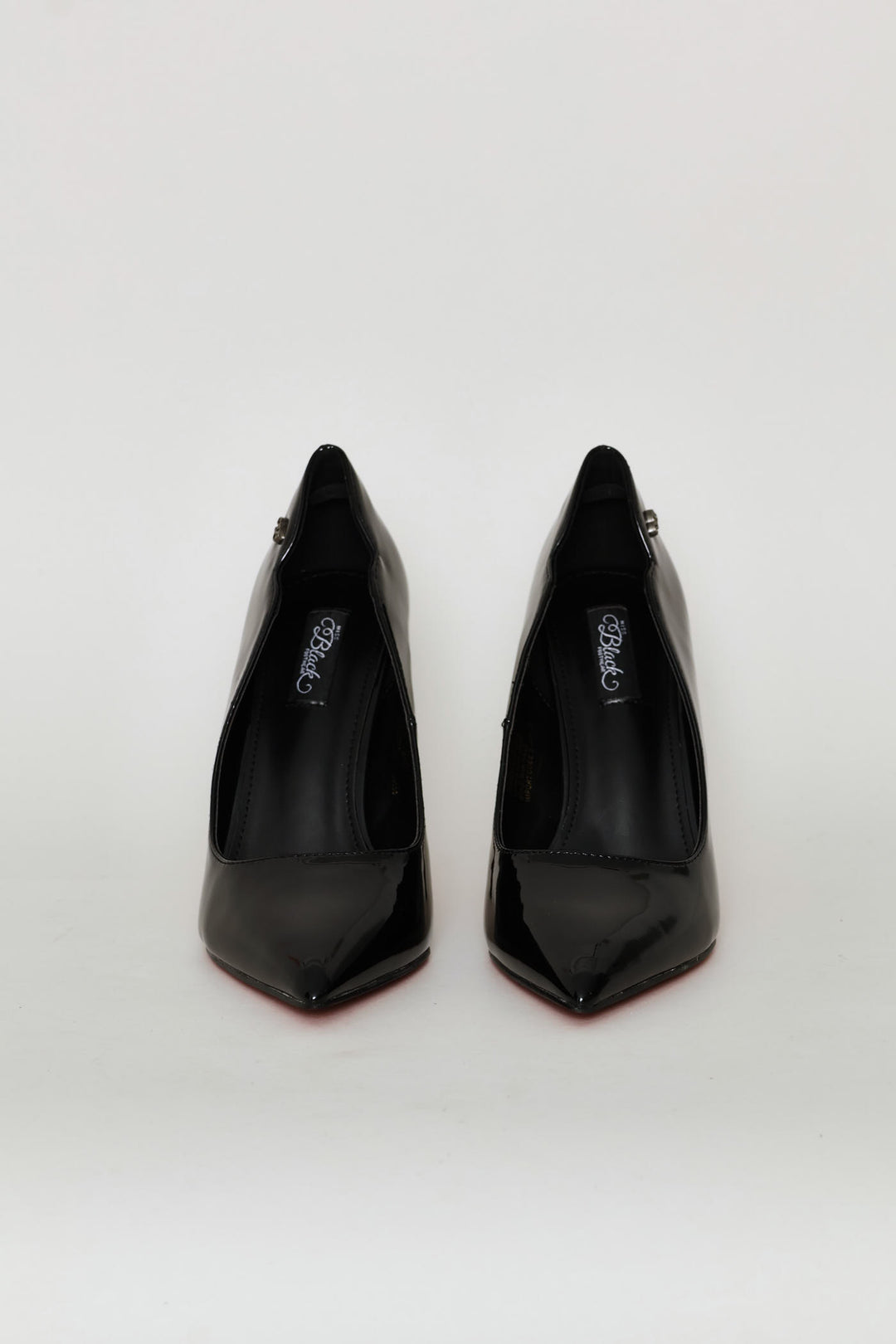 Lola 1 Scalloped Patent Stiletto - Black