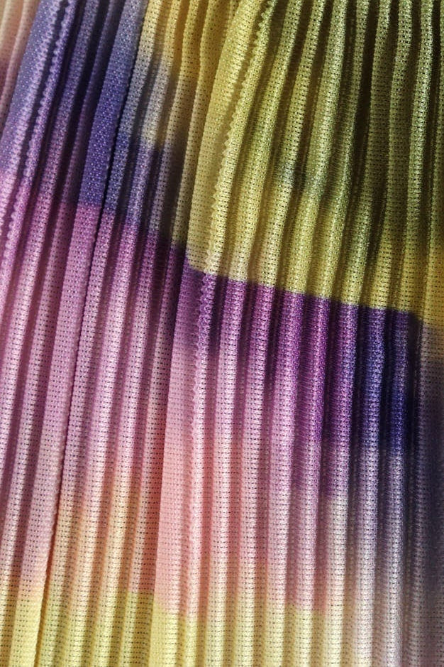 Pull-On Printed Plisse Wideleg Pants - Multi