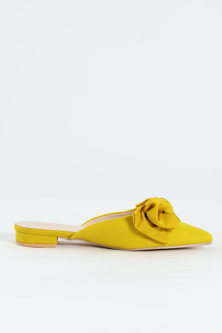 Big Bow Push In - Chartreuse