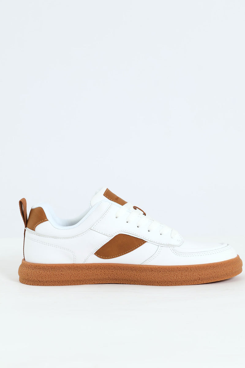 Ambrose Lace Up Sneaker - White