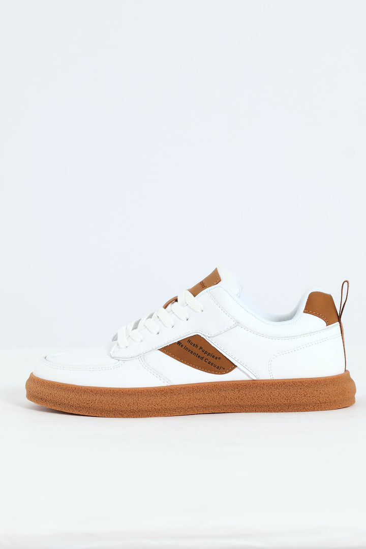 Ambrose Lace Up Sneaker - White