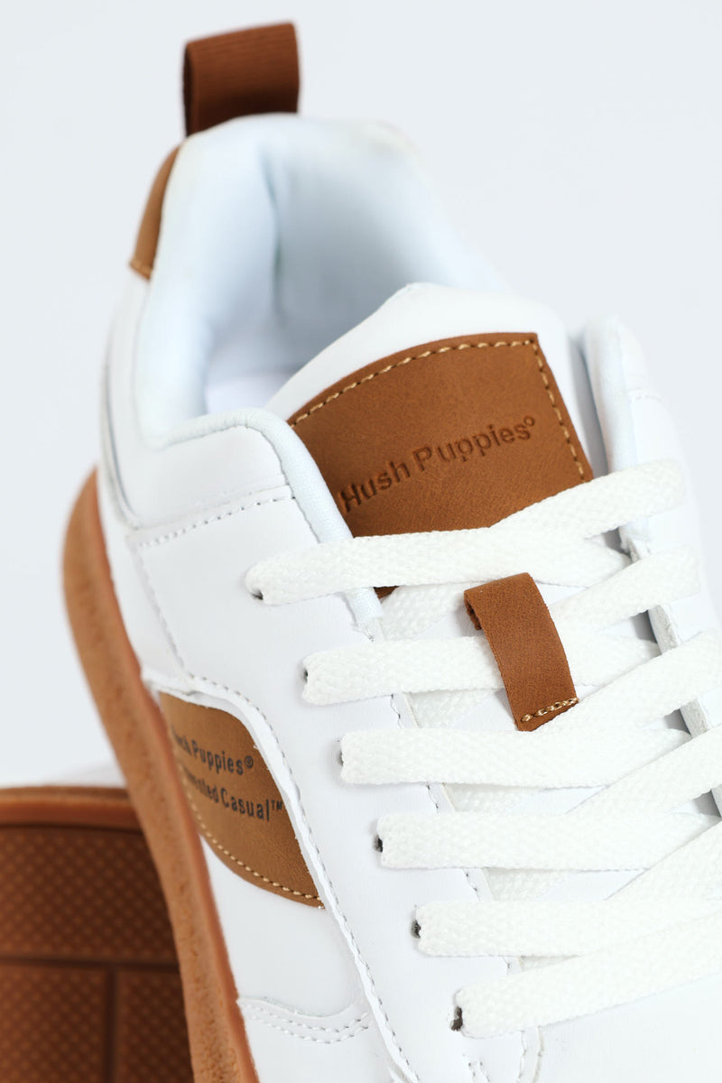 Ambrose Lace Up Sneaker - White