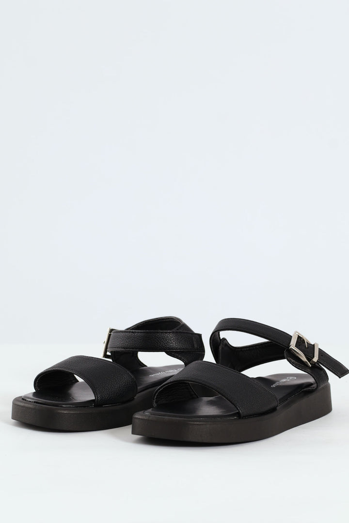 Girls Chunky Sandal - Black