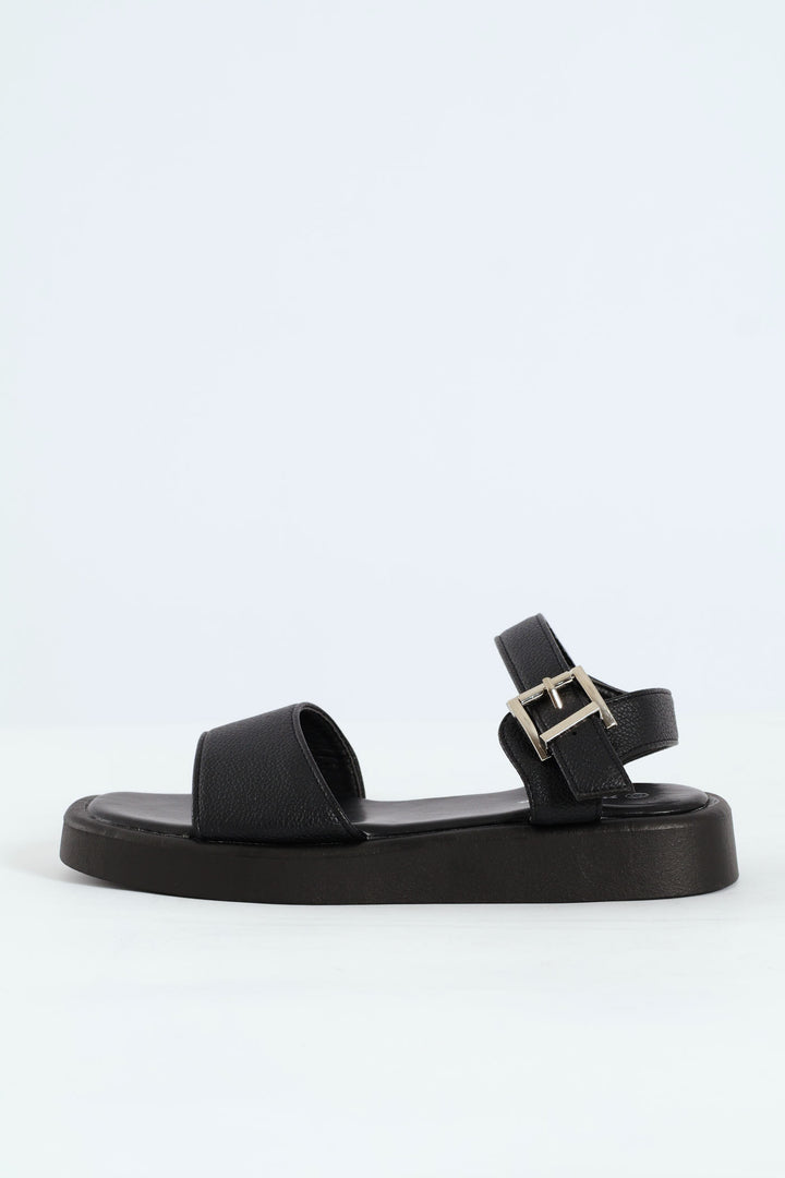 Girls Chunky Sandal - Black