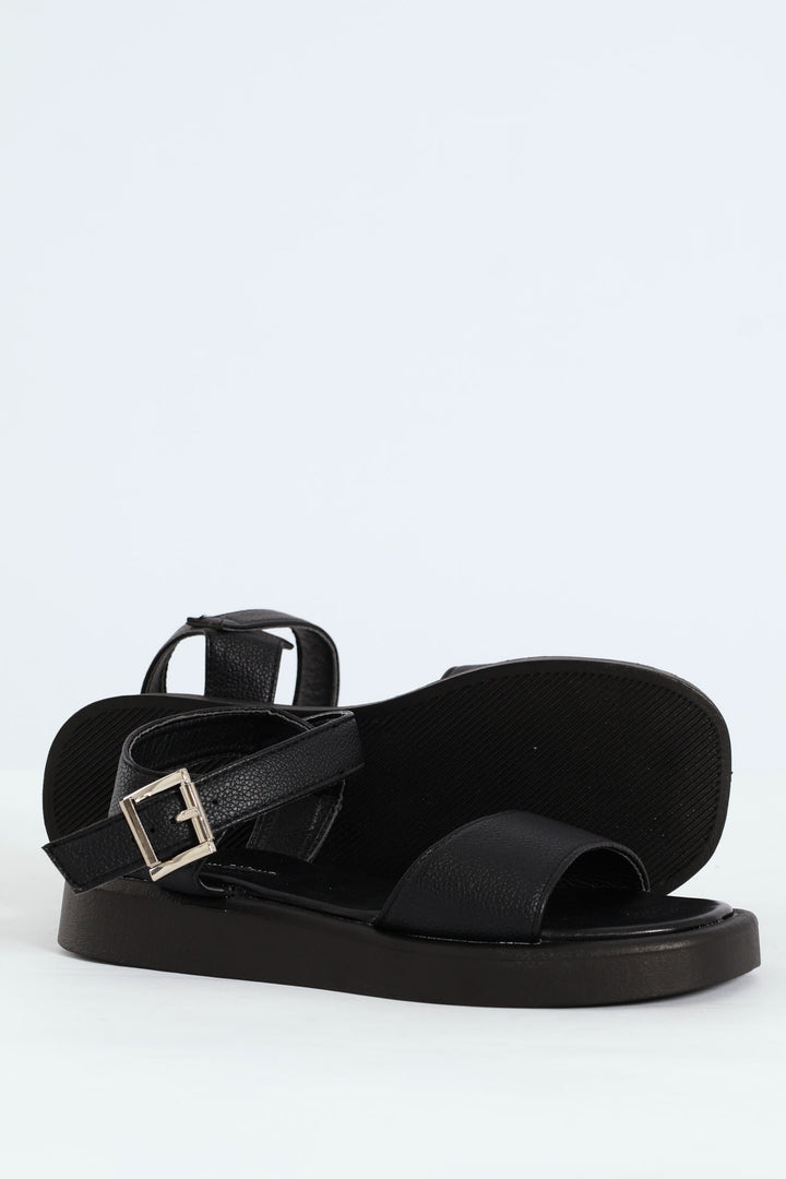Girls Chunky Sandal - Black