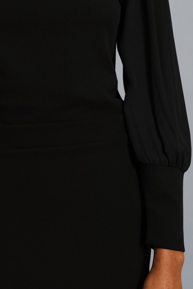 Basic Career Skirt - Black