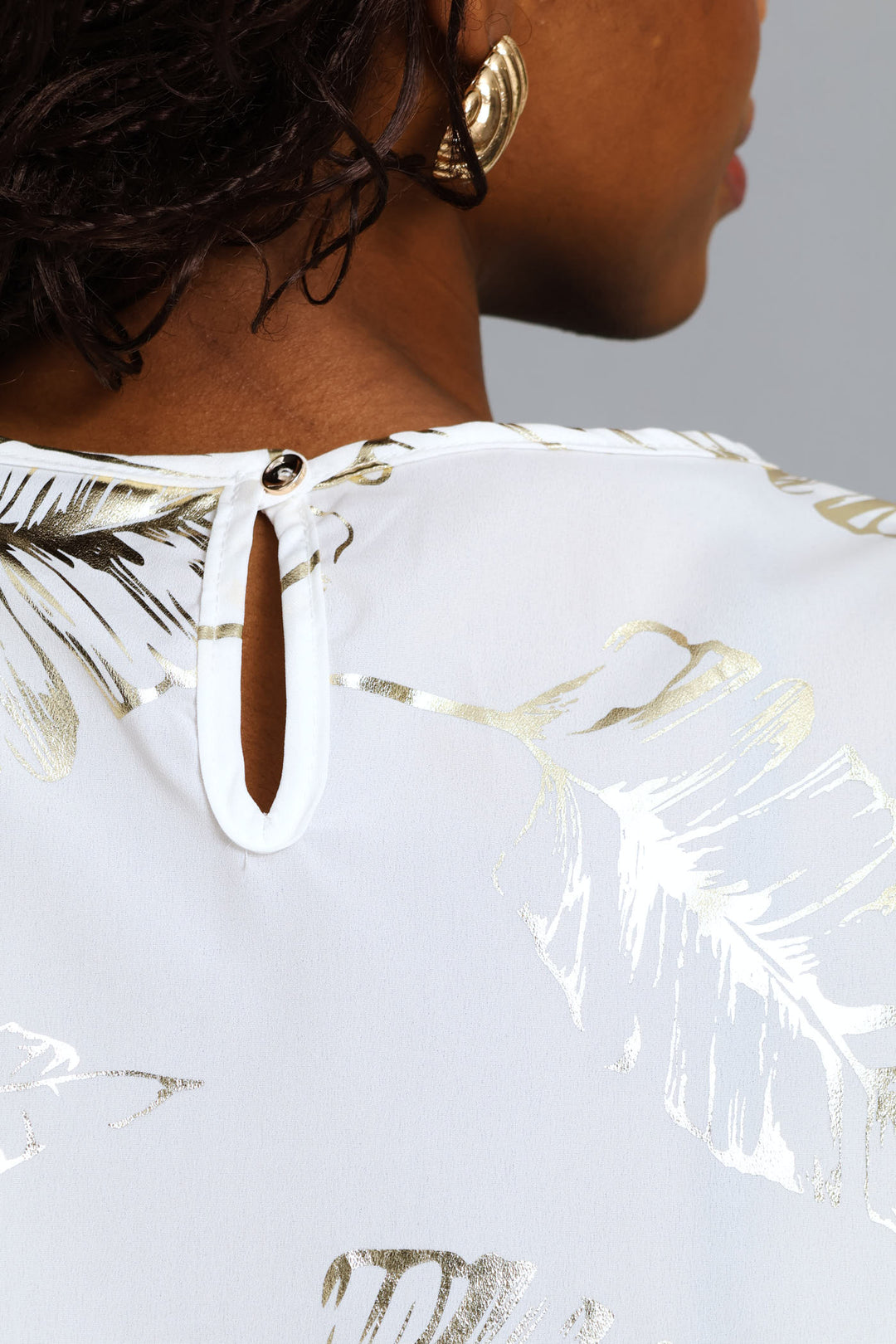 Short Sleeve Formal Tee - Cream