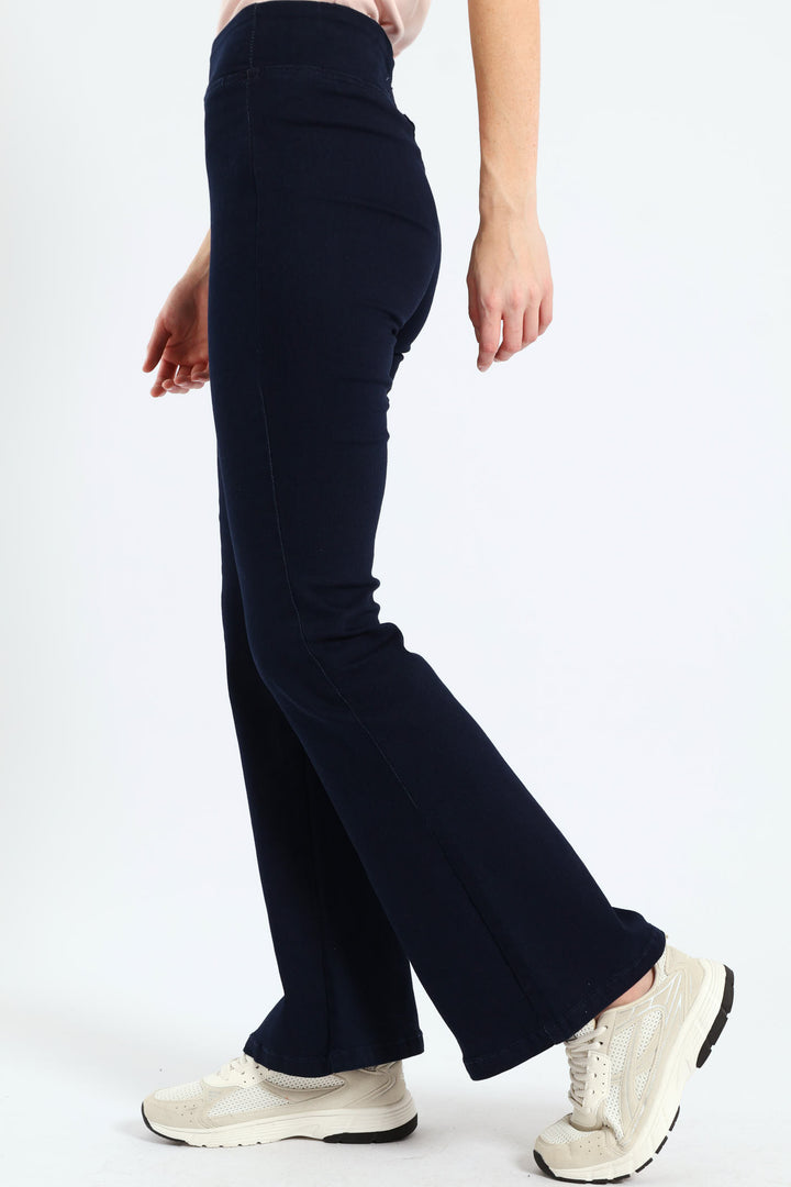 Flare Leg Jegging - Dark Wash