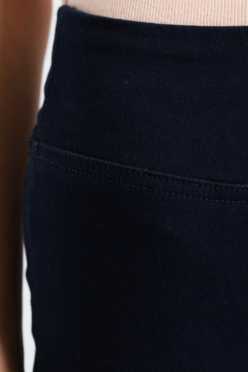Flare Leg Jegging - Dark Wash