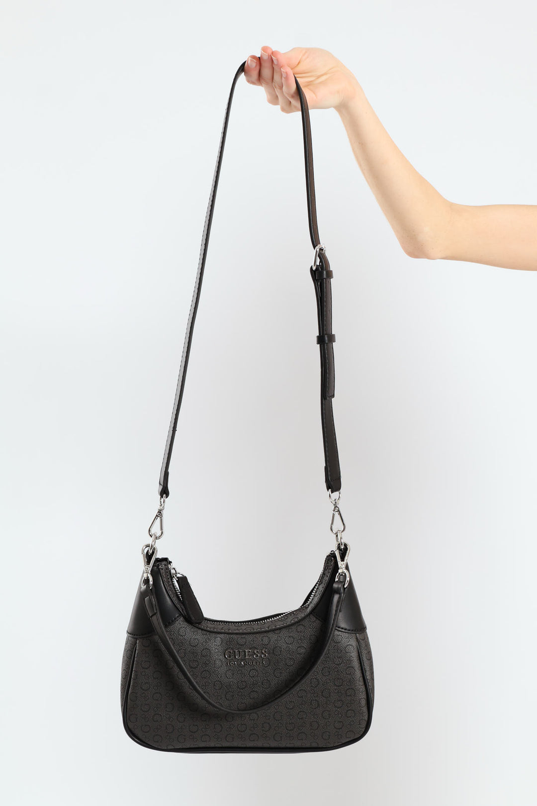 Berkton Mini Top Zip Bag - Charcoal