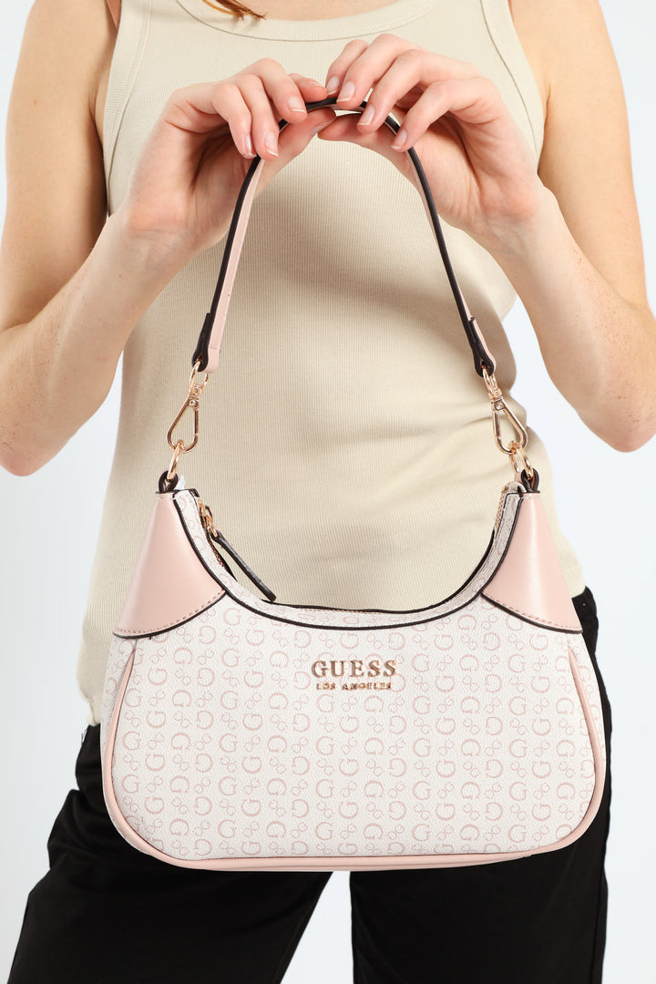 Berkton Mini Top Zip Bag - Blush