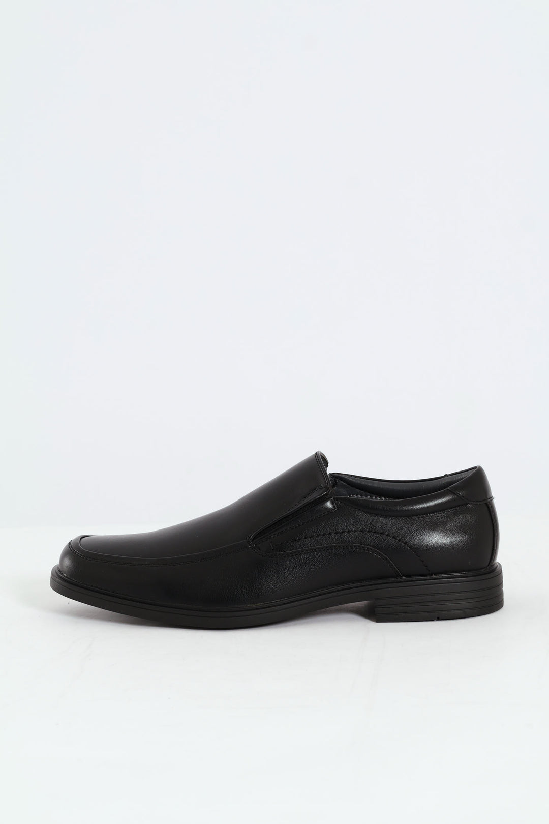 Slip On Square Toe Formal Shoe - Black