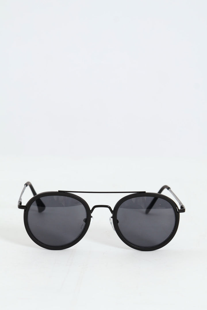 Soft Touch Sunglasses - Black