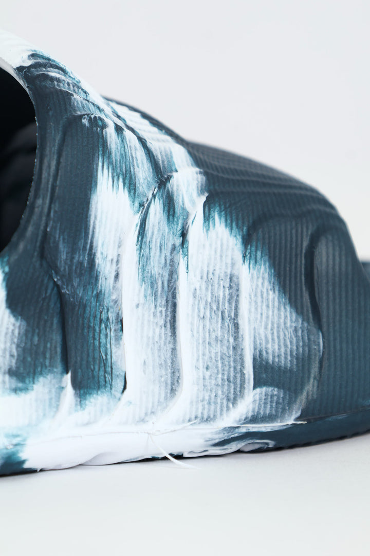 Boys 3D Moulded Slide - Teal