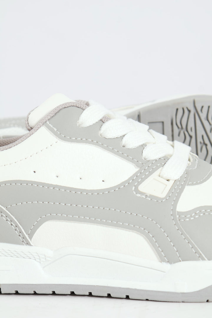 Boys Skate Sneaker - Grey