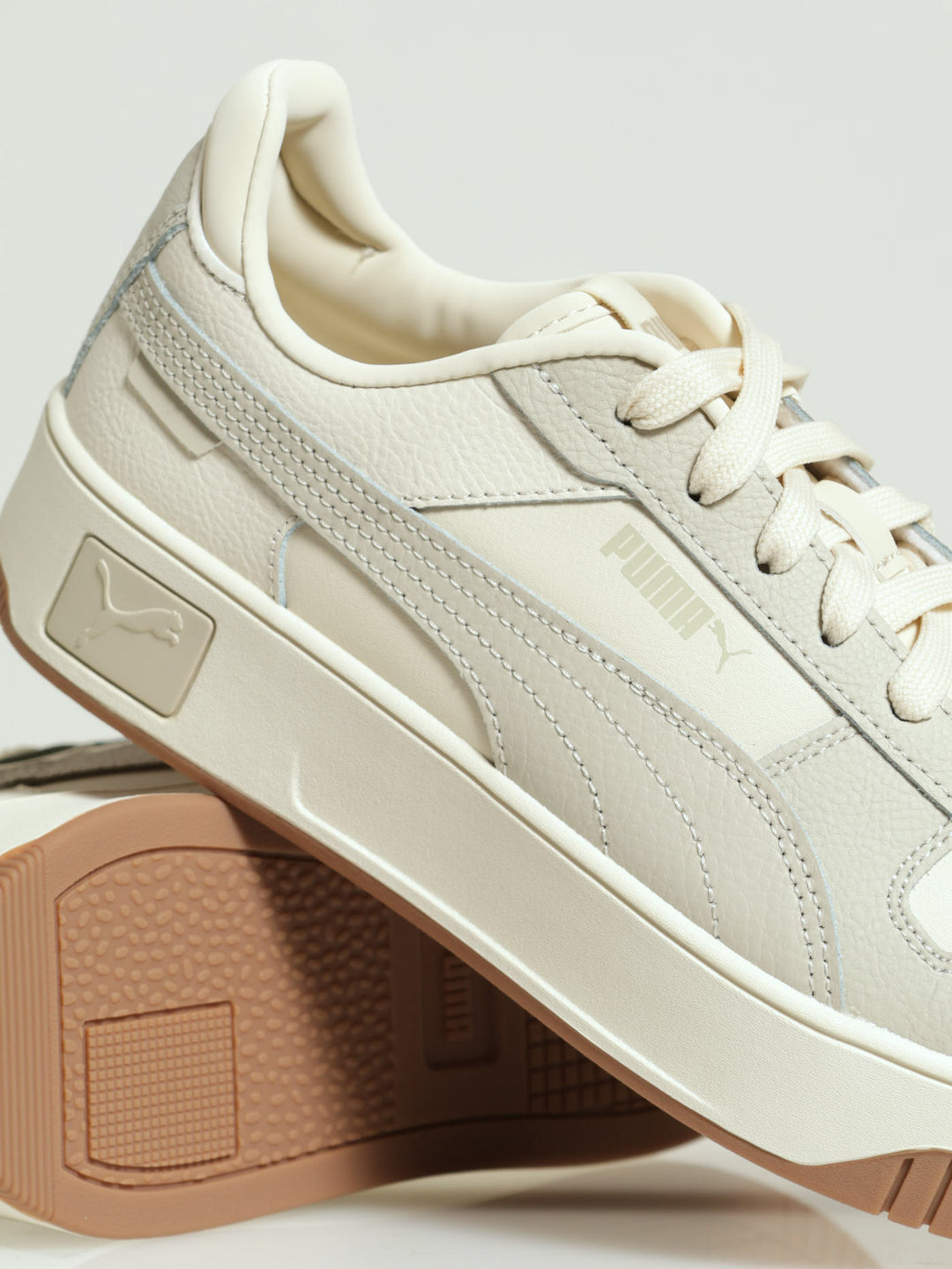 Carina Street Sneaker - White/Beige