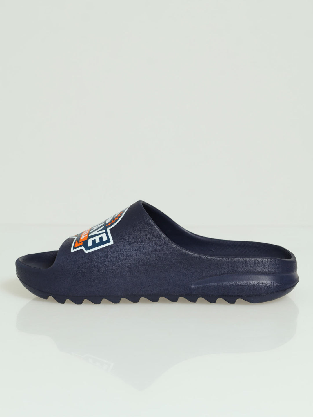 Boys Basketball Slide Sandal - Navy