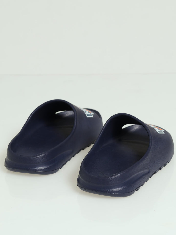 Boys Basketball Slide Sandal - Navy